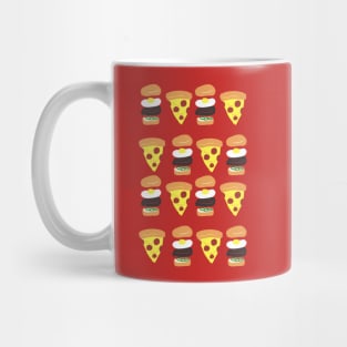 Pizza and Burgers Mug